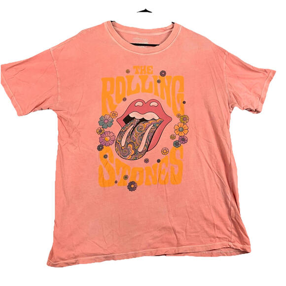 Tops - The Rolling Stones Shirt Womens M 100% Cotton American Eagle Retro Band Tee